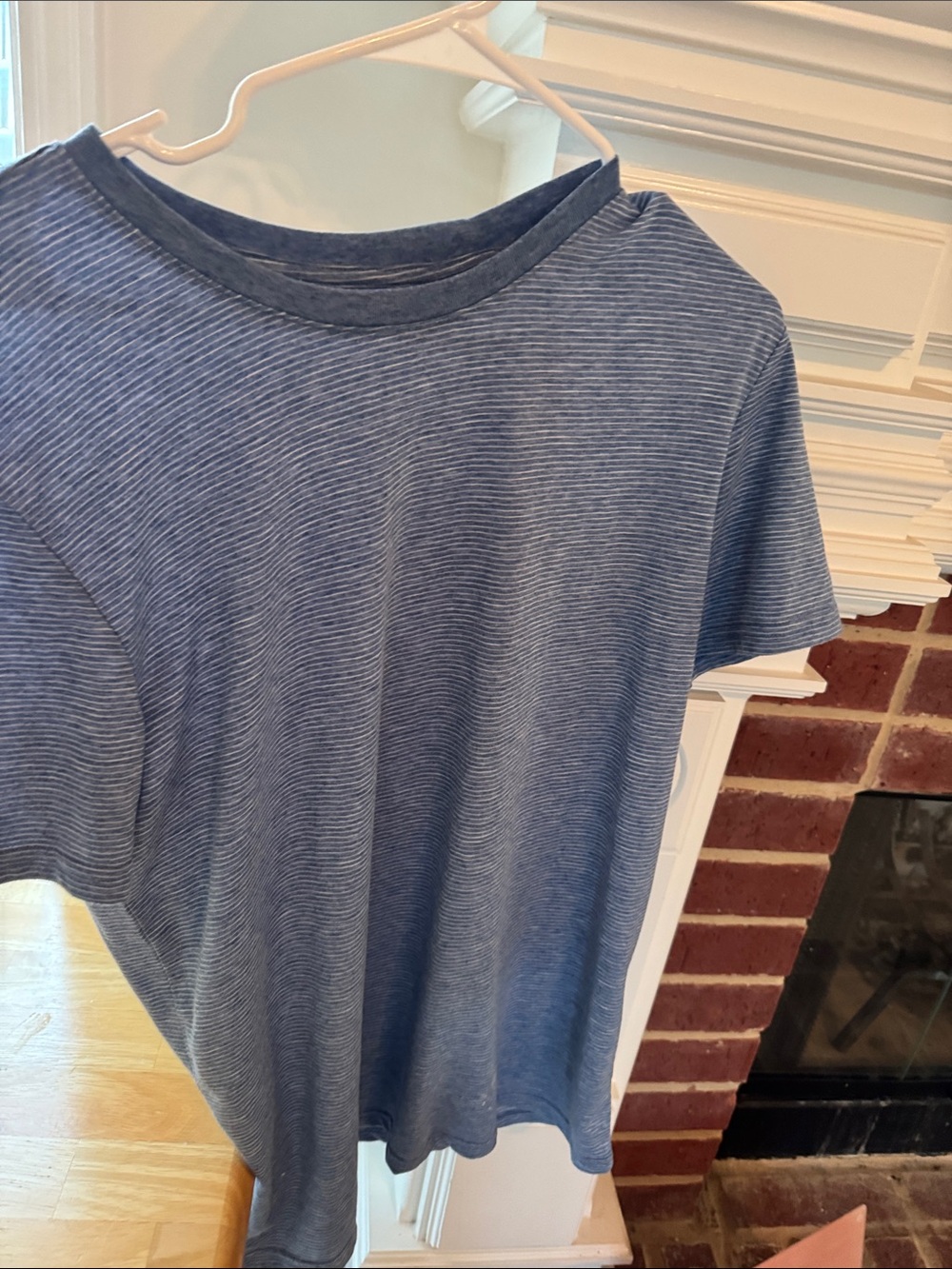Sonoma Blue Thin-Striped Long Sleeve Tee